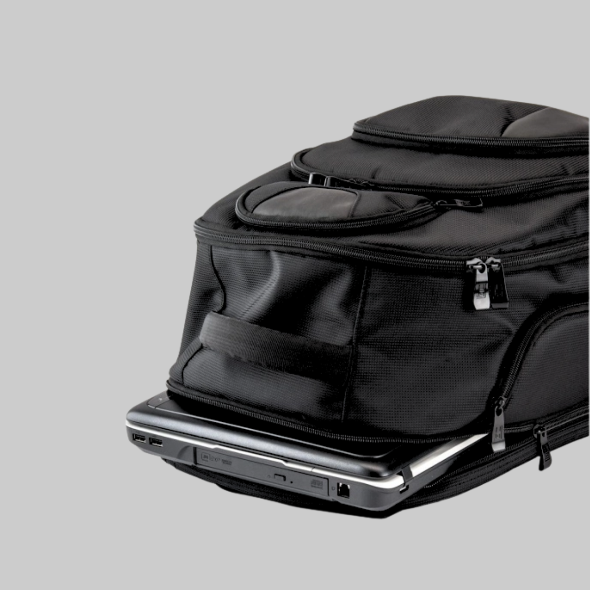 Black Business Travel Backpack