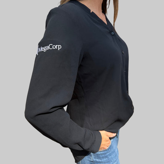 Ladies Front Button Blouse