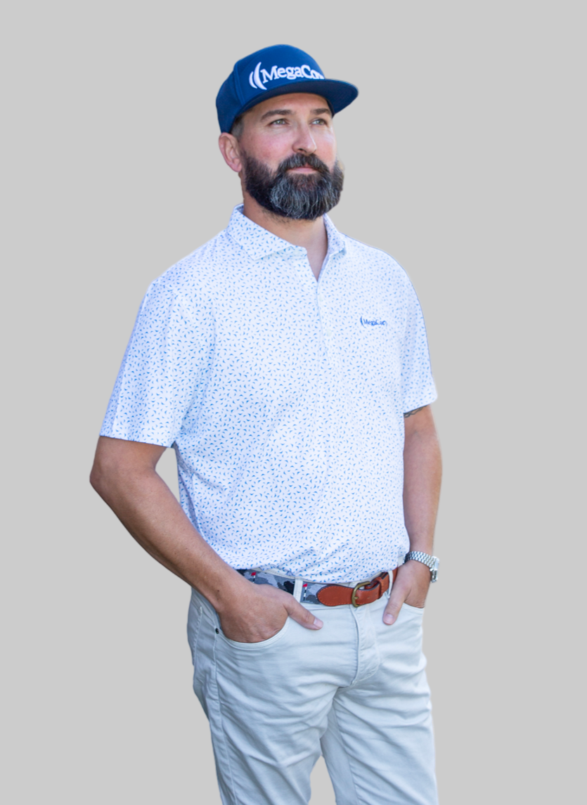 MegaCorp Crescent Johnnie-O Polo