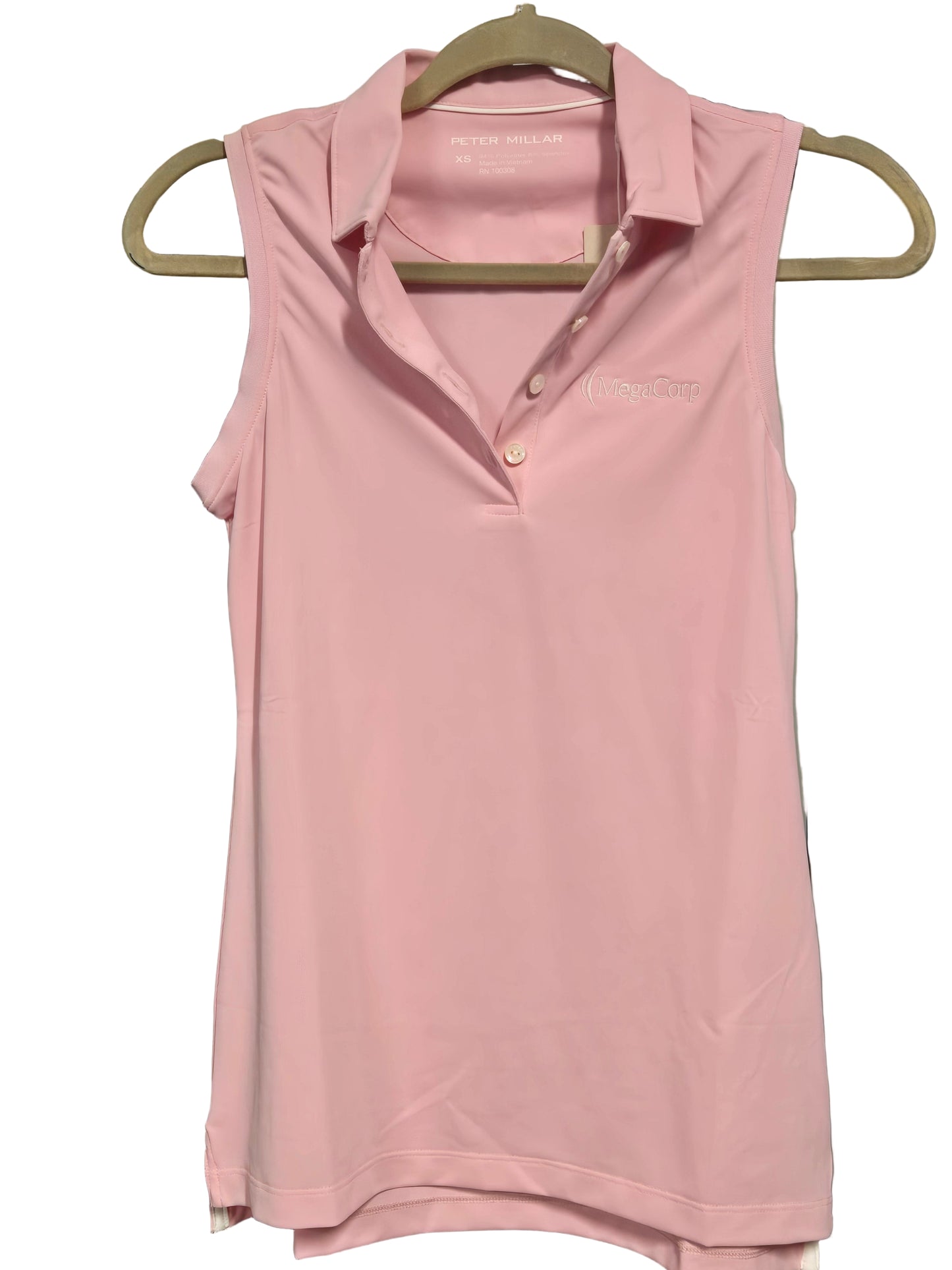 Pink Peter Millar Polo