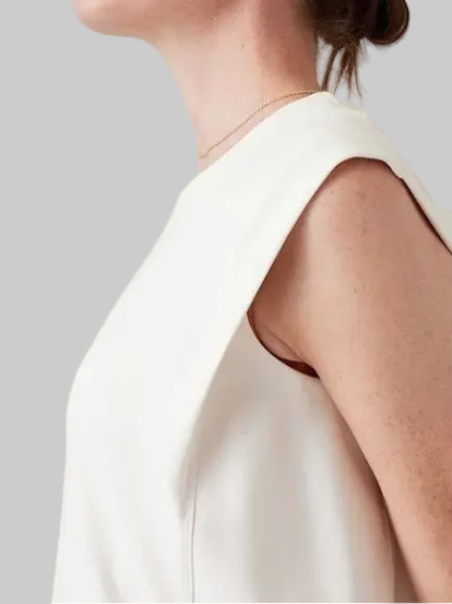 Athleta Seasoft Tank Sweatshirt