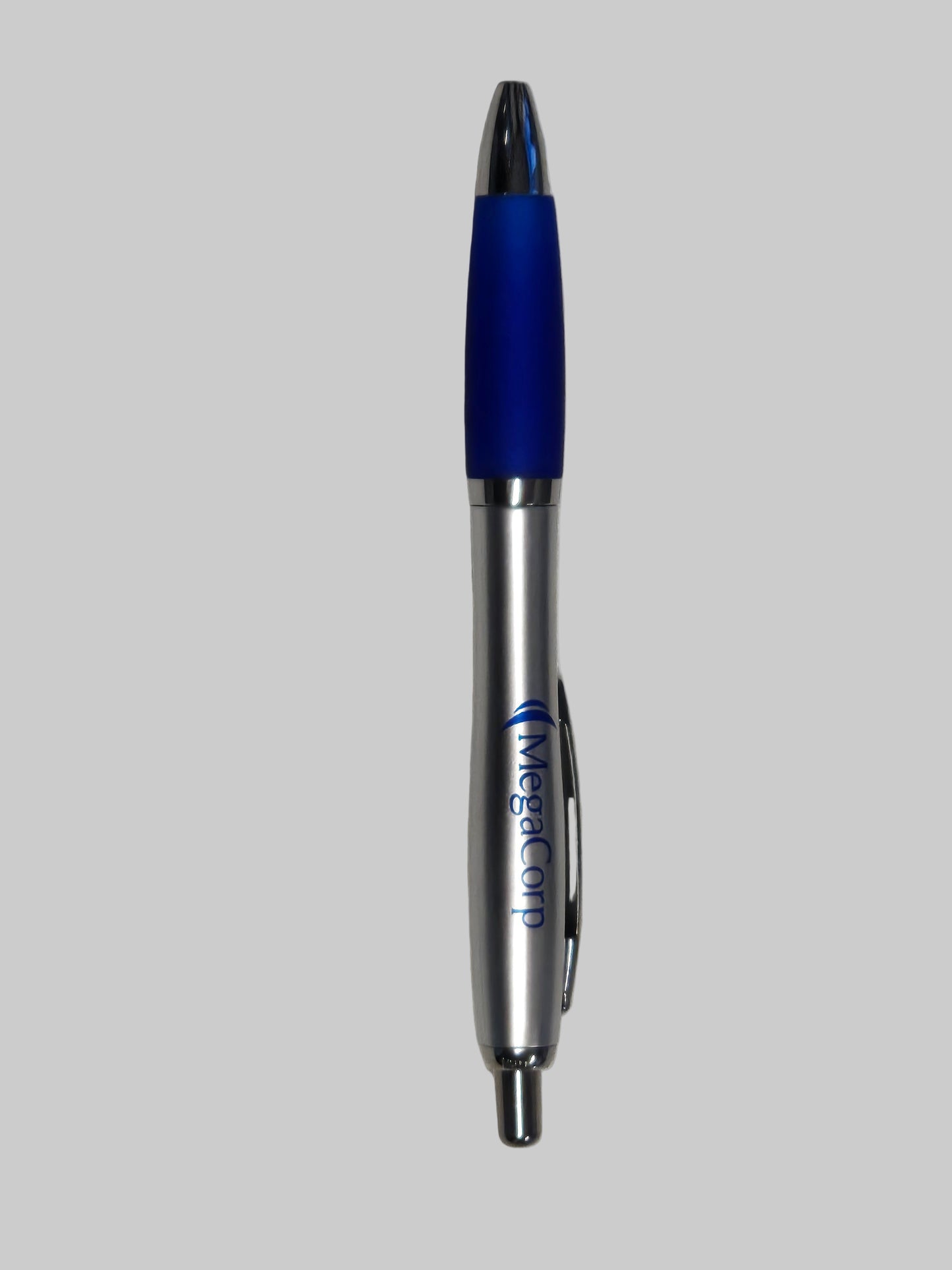 Ion Silver Pen w/ Blue Ink
