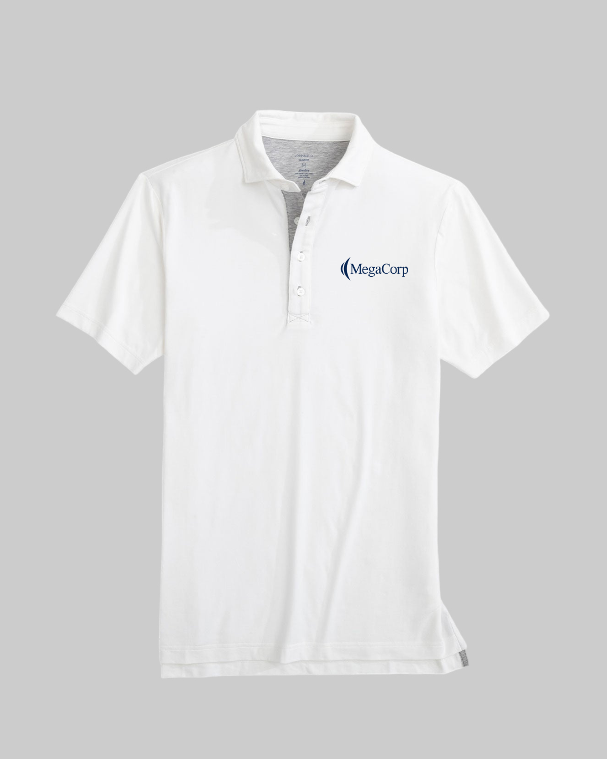 White Linxter Johnnie-O Polo