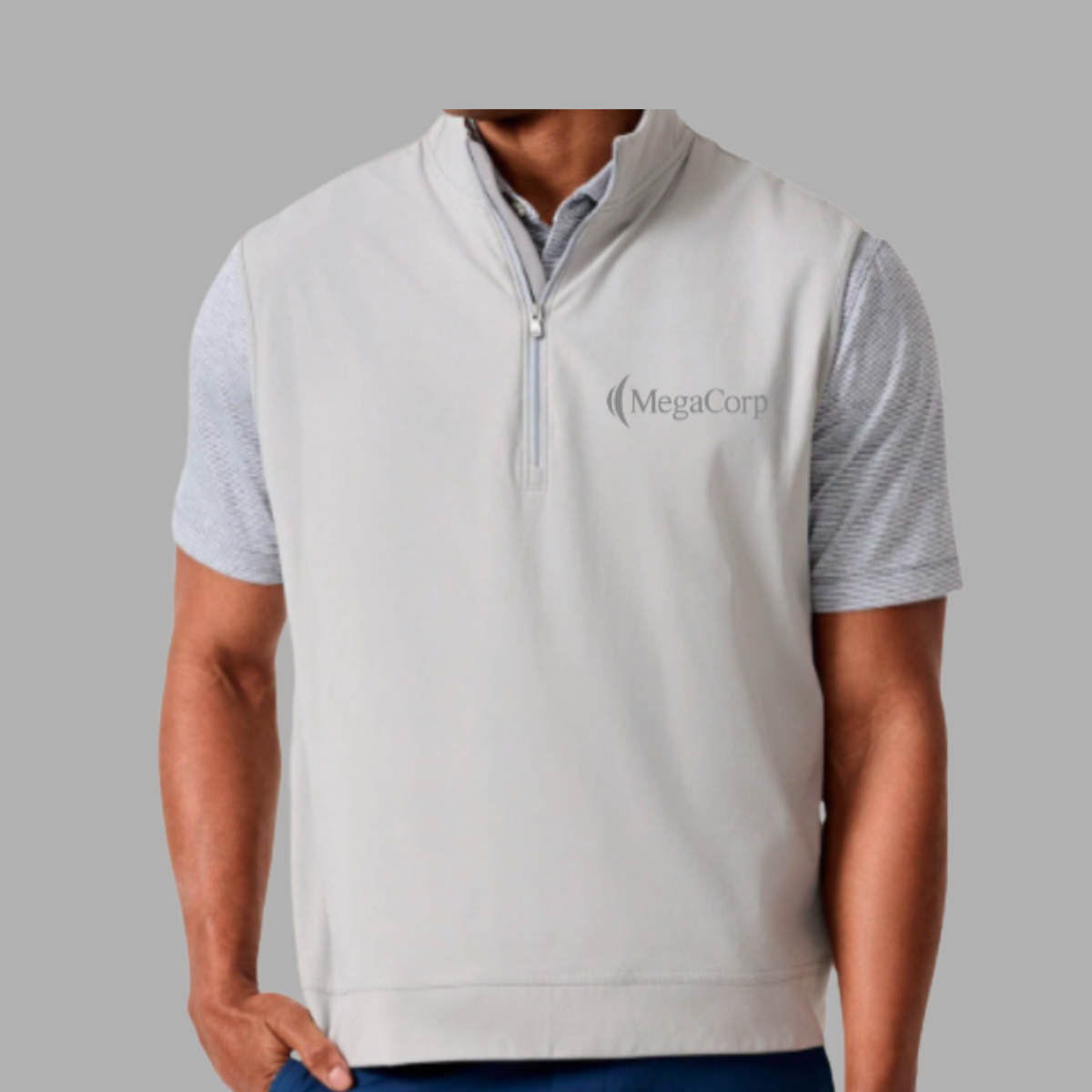Johnnie-O 1/4 Zip Performance Vest