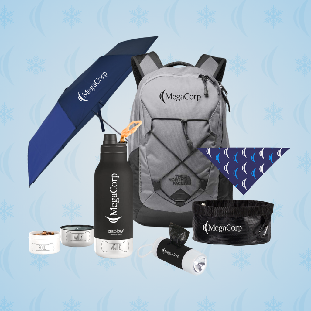 Mega Pet Holiday Bundle - Blue Bandana