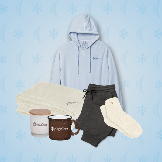 Mega Cozy Holiday Bundle - Light Blue Hoodie