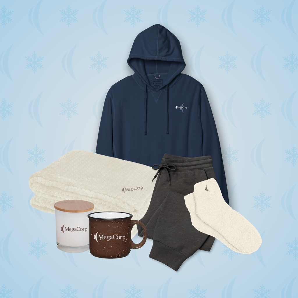 Mega Cozy Holiday Bundle - Navy Hoodie