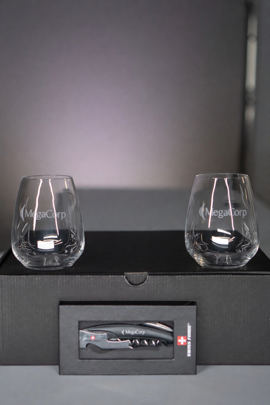 Wine Glass Set & Opener