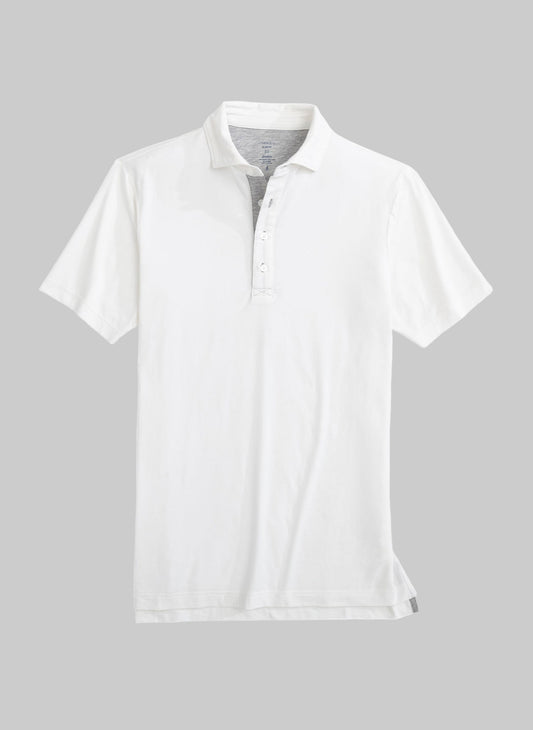 White Linxter Johnnie-O Polo