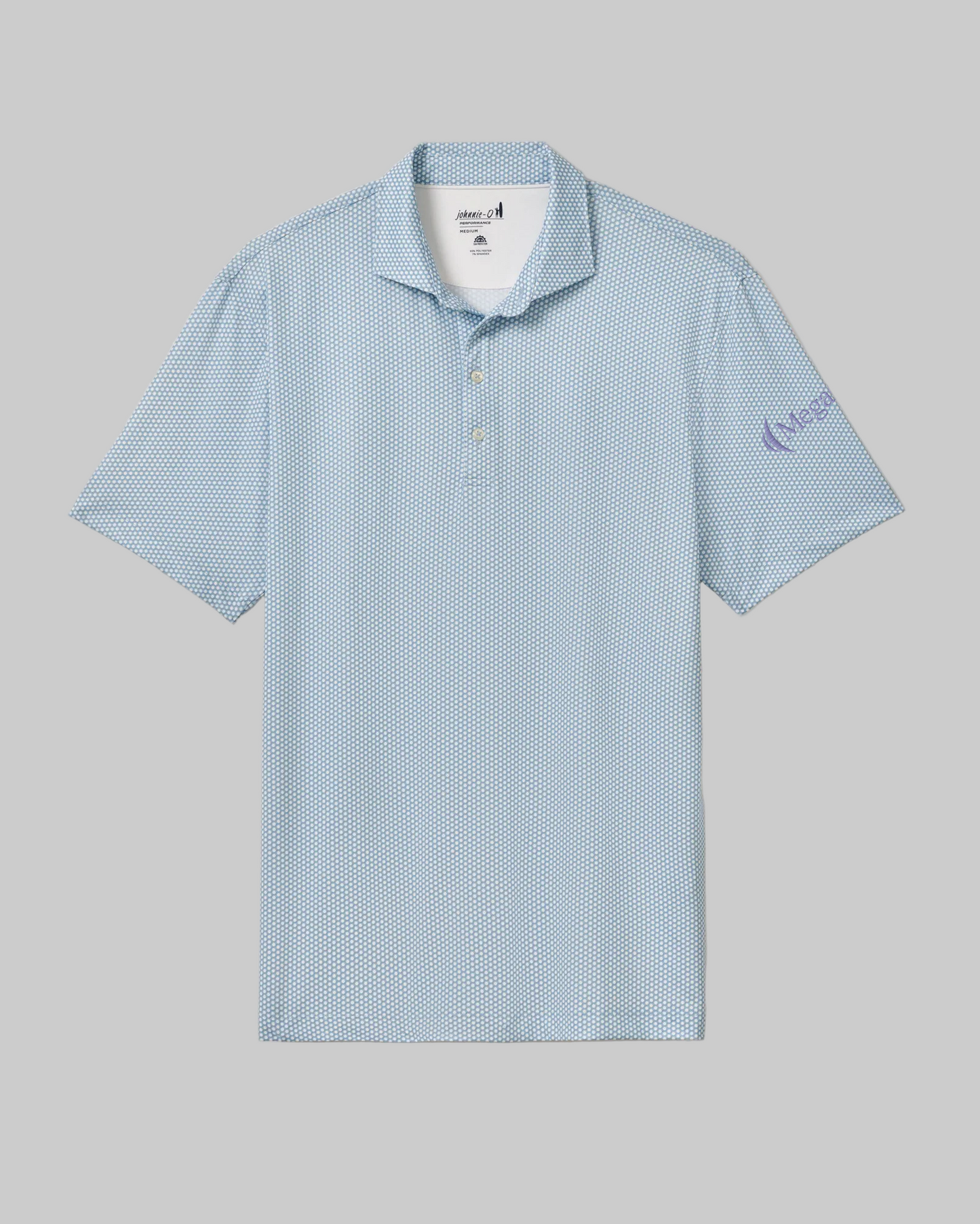 Performance Polo - Circle Print