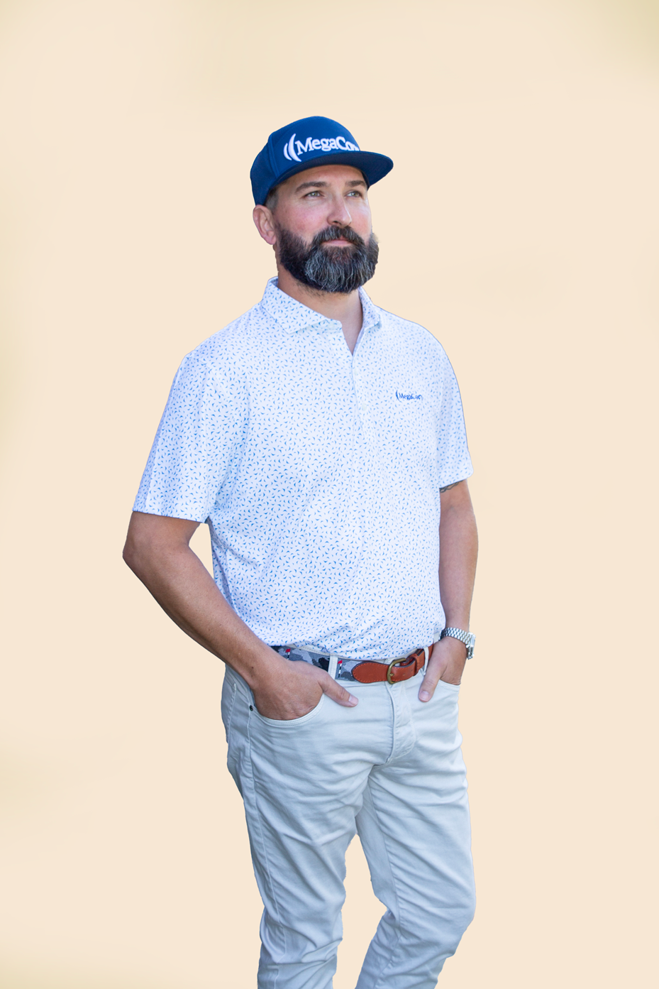 MegaCorp Crescent Polo