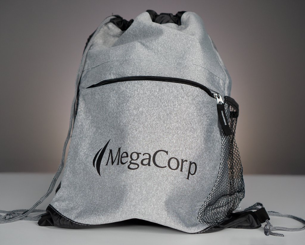 Drawstring Bag - Grey