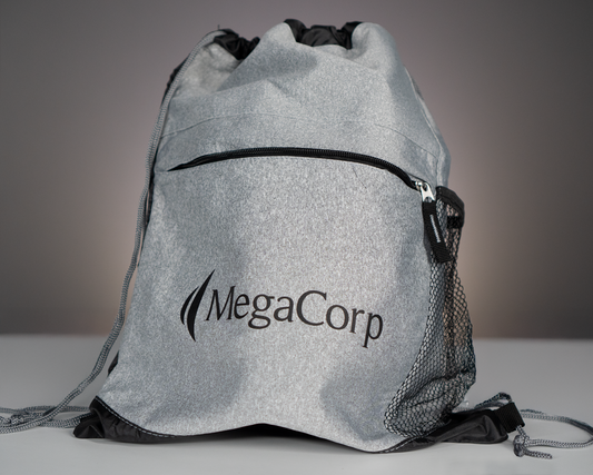 Drawstring Bag - Grey