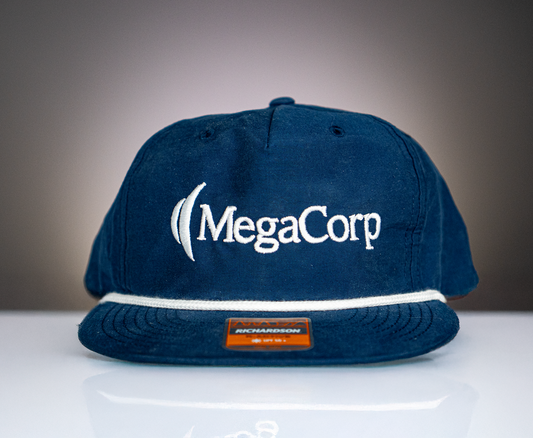 MegaCorp's RIchardson - Navy & White Rope