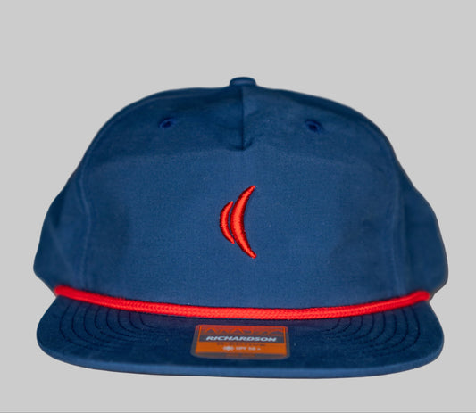 Richardson 256 Grandpa Rope - Navy & Red