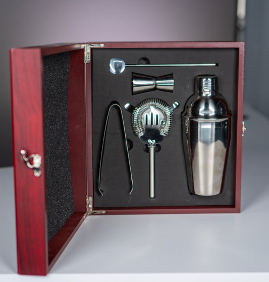 5-Piece Stainless Steel Cocktail Set