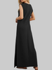 Black Loose Maxi Dress