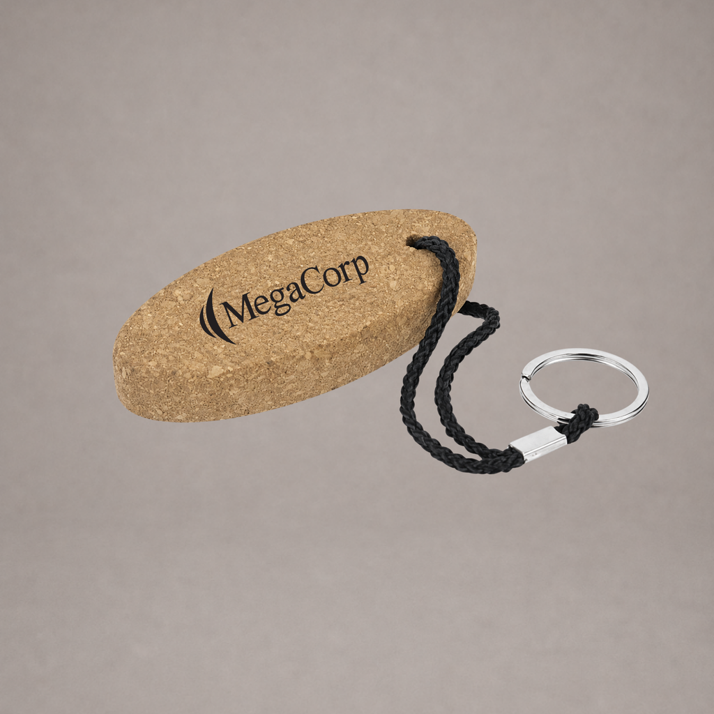 Floating Cork Keychain
