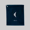 Terry Golf Towel w/ Clip - Navy