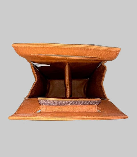 Leather Wine Carrier (Two bottles)