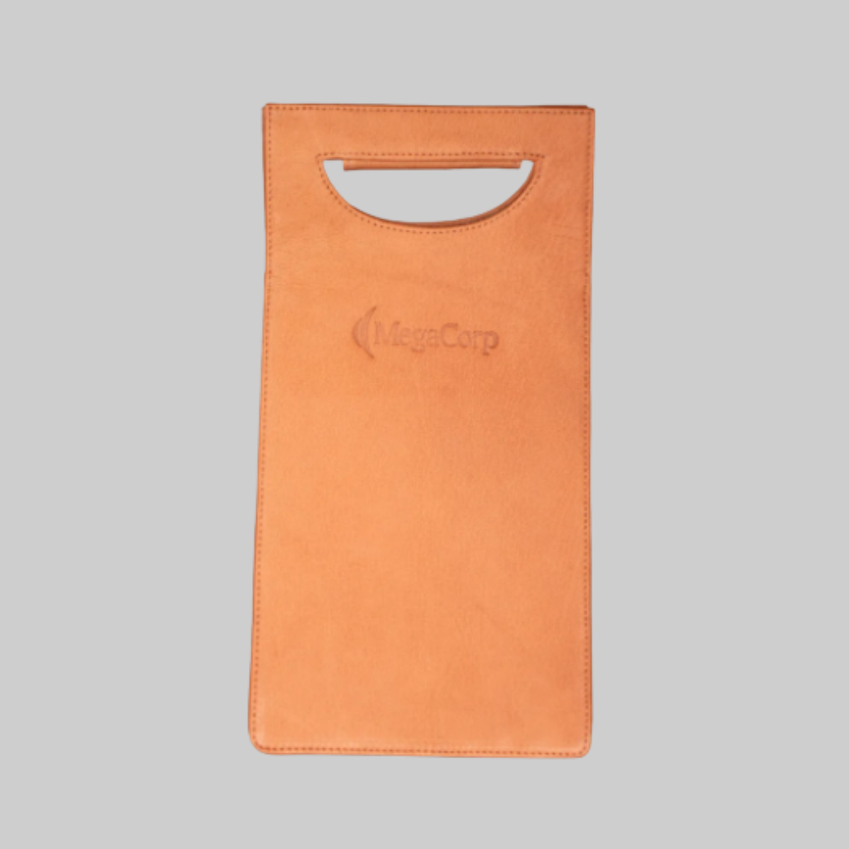Handcrated Leather Wine Tote