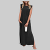Black Loose Maxi Dress